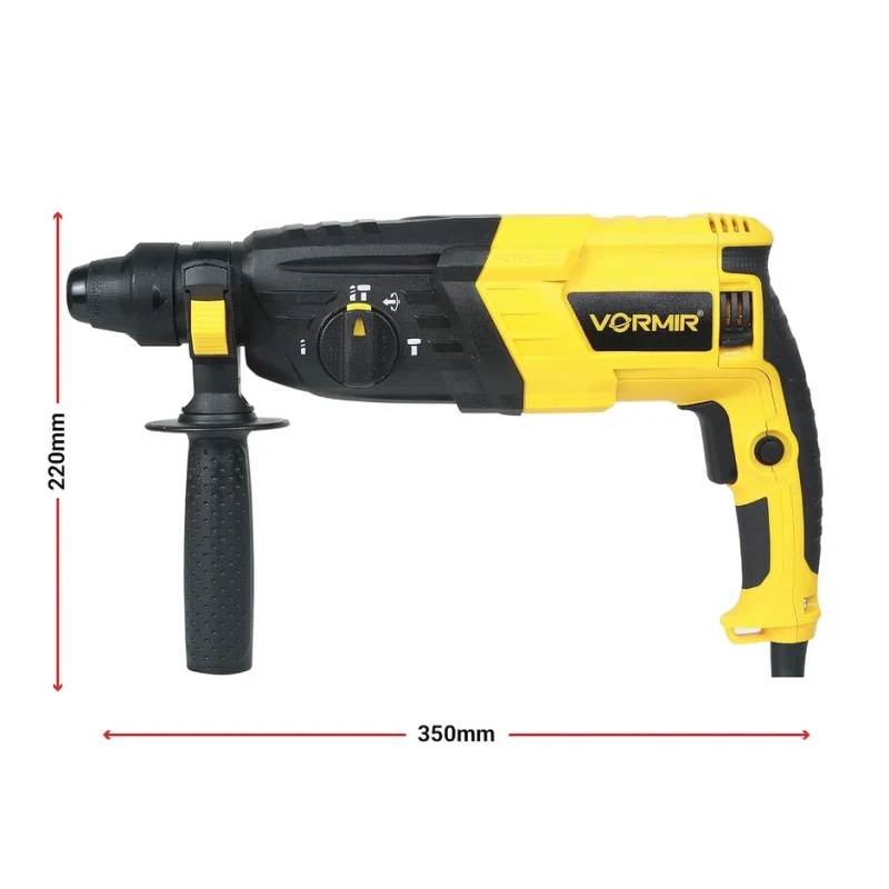 Hammer Drill VR RH 26-26, 26 mm SDS Plus, 780W, 220V, 3-Mode Rotary Hammer | EnvMart