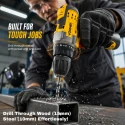 Cordless Driver Drill 12V VR CD12-46, Dual Li-Ion Battery, 25Nm Torque, Fast Charger | EnvMart