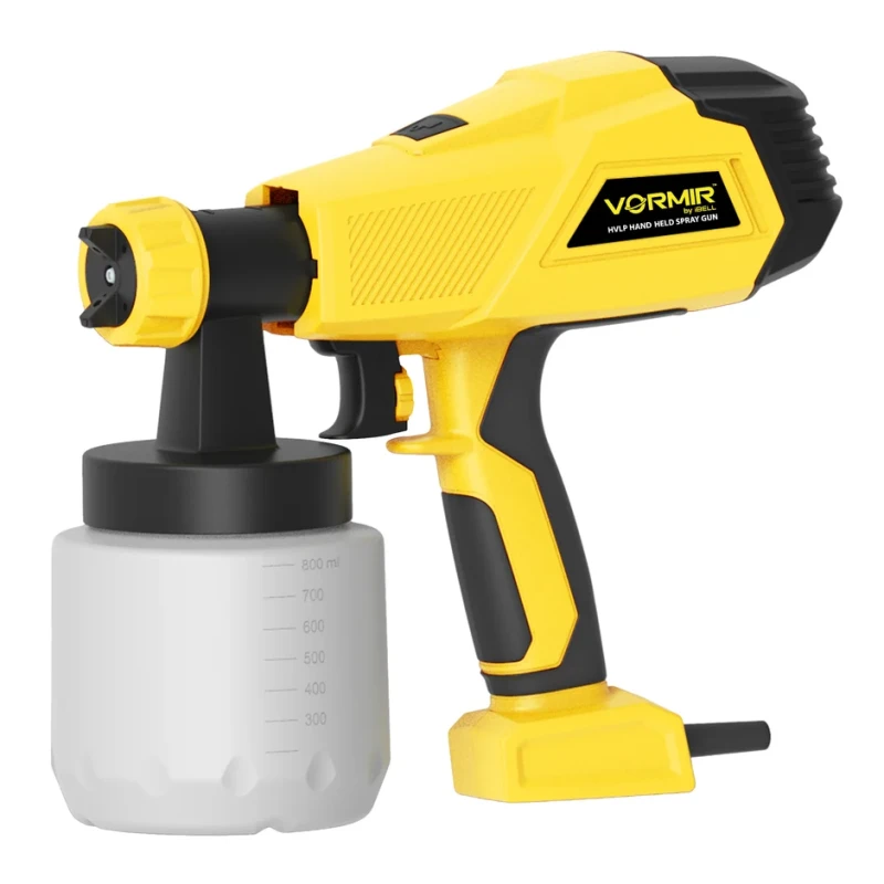 HVLP Hand Held Spray Gun VR SG45-25, 400W, 230V, 800ml Reservoir | EnvMart
