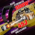 VR DH45-20 Heavy Duty Demolition Hammer 1500W 45J 30mm HEX Chuck 1900 BPM | EnvMart