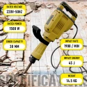 VR DH45-20 Heavy Duty Demolition Hammer 1500W 45J 30mm HEX Chuck 1900 BPM | EnvMart