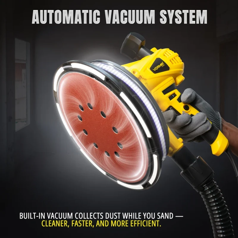 VR DS23-80 Heavy Duty Drywall Sander 215 mm 1300W Variable Speed | EnvMart