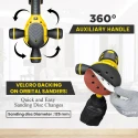 Orbital Sander VR OS23-46, 300W, Variable Speed 4000–12000 RPM, 125mm Pad, Efficient Dust Collection | EnvMart