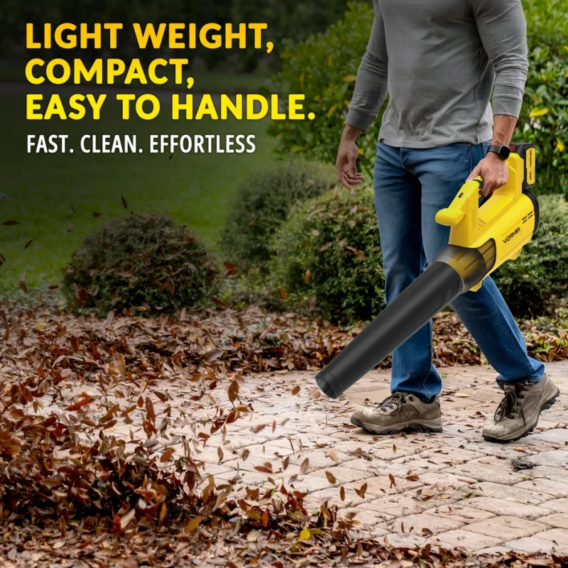 Leaf Blower Brushless Motor VR BL21-98 20V MAX 144 km/h 510 m³/h 4000mAh Li-Ion | EnvMart