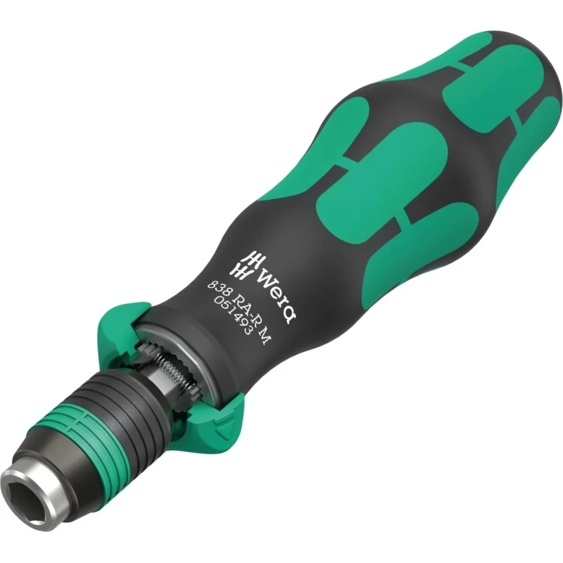 Wera Tools 05051493001 Bitholding Ratcheting Screwdriver Rapidaptor Kraftform | EnvMart