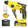 iBELL VORMIR VR CH21-10 20V Max Cordless Rotary Hammer Drill | 0–900 RPM, 0–5000 BPM | For Concrete, Steel, Wood|BMC, CH2110V112