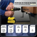 VR BD21-80 Cordless Brushless Impact Drill 80 Nm, 2-Speed, 4.0Ah, BMC Case | EnvMart