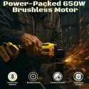 iBELL VORMIR VR BA21-65 Cordless Angle Grinder 20V 650W 100mm | EnvMart