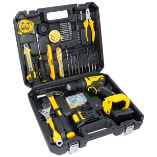Cordless Impact Drill Toolbox VR BT21-38, Brushless, 20V Max, 38Nm, Li-ion | EnvMart