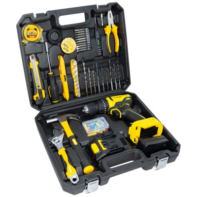 Cordless Impact Drill Toolbox VR BT21-38, Brushless, 20V Max, 38Nm, Li-ion | EnvMart
