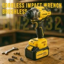 Cordless Impact Wrench VR BW21-32, Brushless, 20V MAX, 320 Nm, 2Ah Battery, 3-Speed | EnvMart