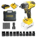 Cordless Impact Wrench VR BW21-32, Brushless, 20V MAX, 320 Nm, 2Ah Battery, 3-Speed | EnvMart