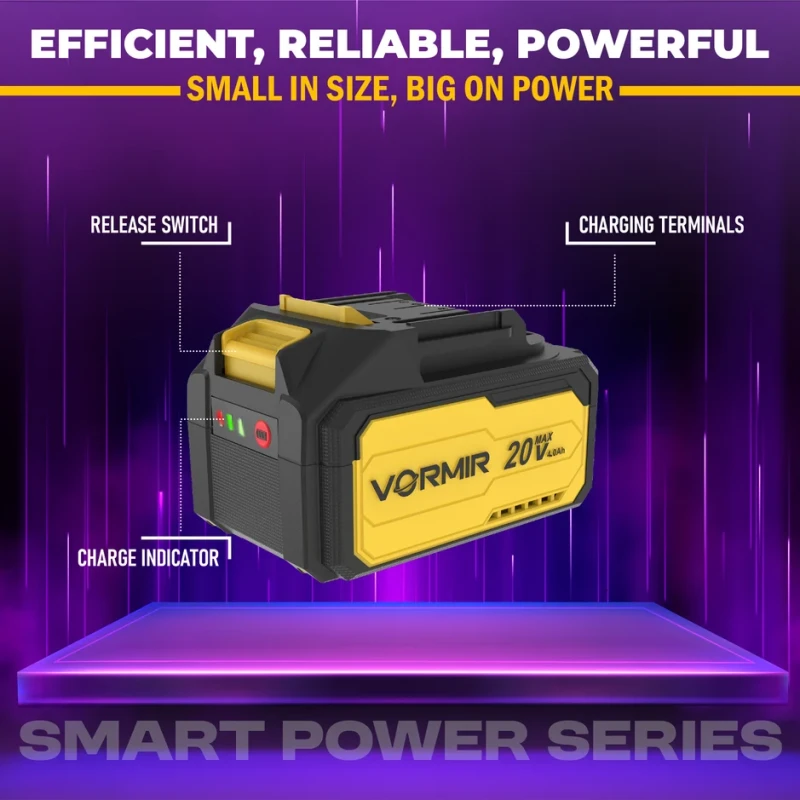 VORMIR VR LX2B Battery SPS 4.0Ah Li-ion 18.5V DC 74Wh Cordless Power Tool Series | EnvMart