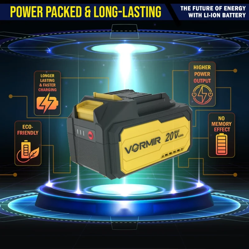 VORMIR VR LX2B Battery SPS 4.0Ah Li-ion 18.5V DC 74Wh Cordless Power Tool Series | EnvMart