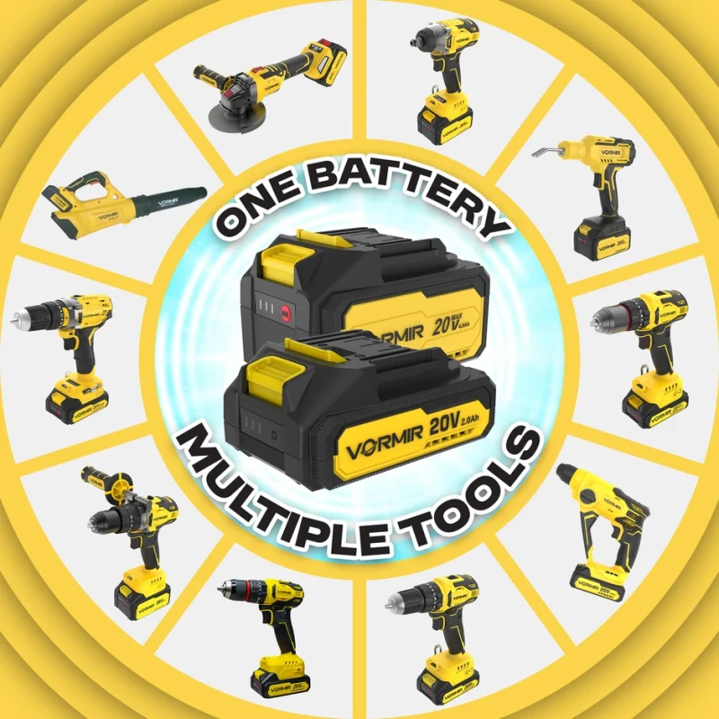 VORMIR VR LXV1C Li-ion Battery Charger 2.3A, 21V, Universal Cordless Tool Accessory | EnvMart