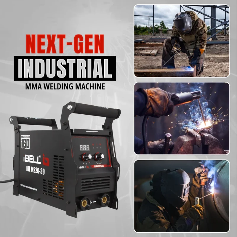 M220-39 MMA Welding Machine 220A IGBT Inverter, Hot Start, ARC Force, VRD, IP21S | EnvMart