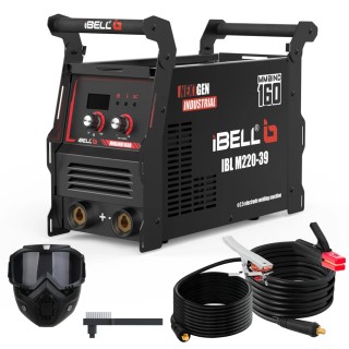 M220-39 MMA Welding Machine 220A IGBT Inverter, Hot Start, ARC Force, VRD, IP21S | EnvMart