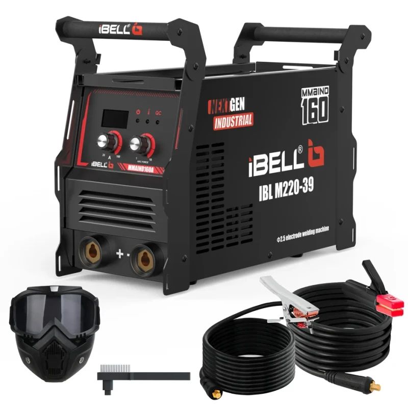 M220-39 MMA Welding Machine 220A IGBT Inverter, Hot Start, ARC Force, VRD, IP21S | EnvMart