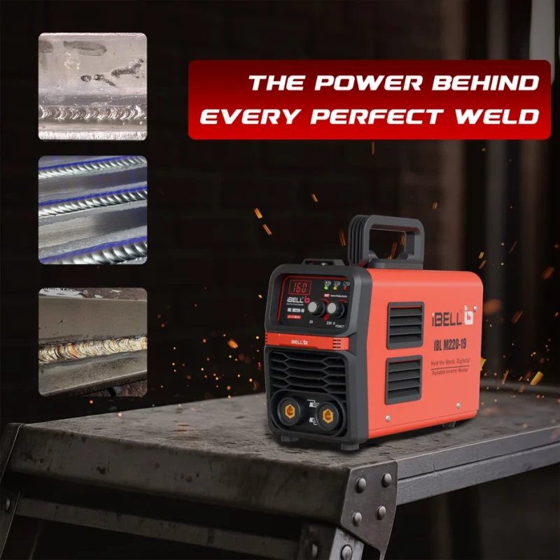 iBELL M220-19 MMA Welding Machine 220A 220V IGBT Inverter VRD Hot Start Anti-Stick | EnvMart