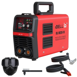iBELL M220-19 MMA Welding Machine 220A 220V IGBT Inverter VRD Hot Start Anti-Stick | EnvMart