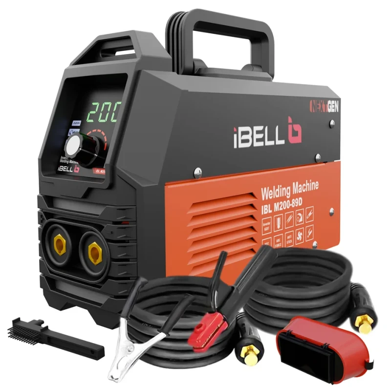 M200-89D MMA Welding Machine 200A Inverter IGBT Digital Display VRD Thermal Protection | EnvMart