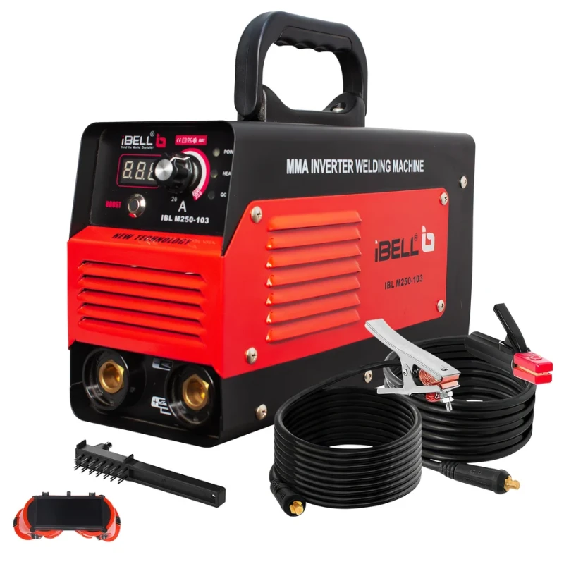 iBELL M250-103 MMA Welding Machine 220V 200–220A IGBT Inverter Arc Welding | EnvMart