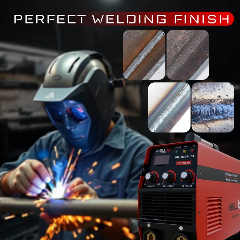 MMA Welding Machine M320-104 320A 220V Input 8.9 KVA Heavy Duty | EnvMart