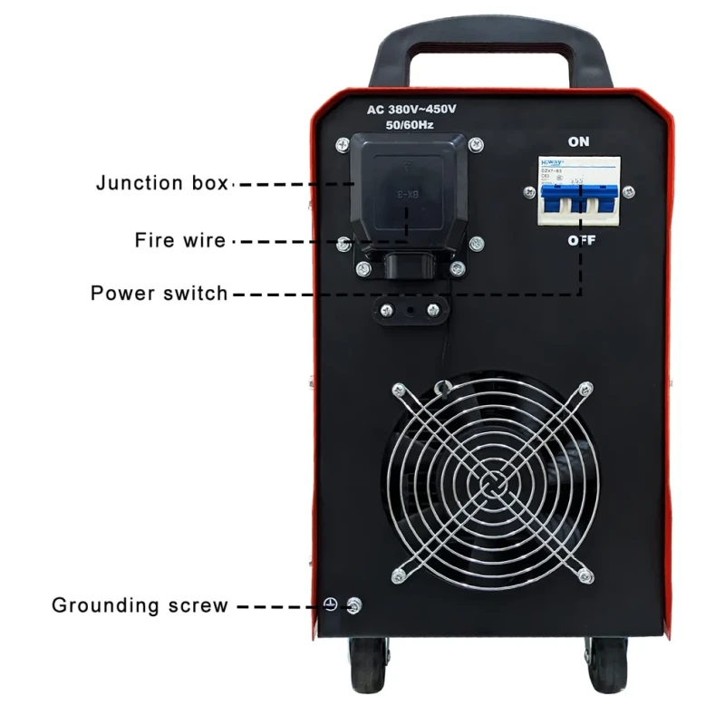 M400-Pro MMA Welding Machine 3 Phase 440V 400A 24.6 KVA with Hot Start | EnvMart