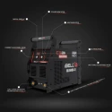 M400-41 Industrial MMA Inverter Welding Machine 250A, 3 PCB, Single Phase | EnvMart