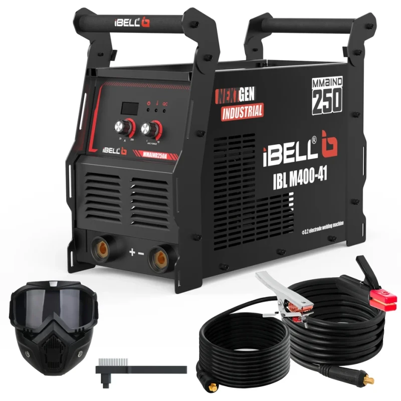 M400-41 Industrial MMA Inverter Welding Machine 250A, 3 PCB, Single Phase | EnvMart