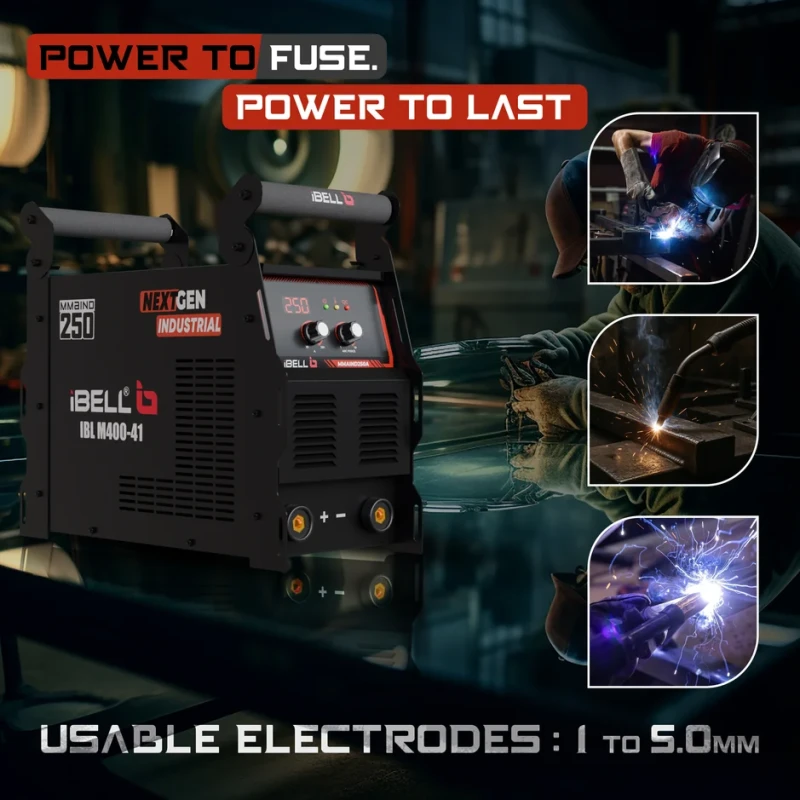 M300-18D MMA Welding Machine 300A, 8.4 KVA, Heavy Duty, Digital LCD, 220V | EnvMart