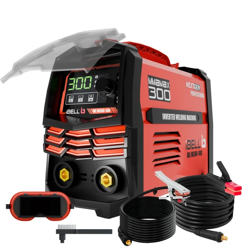 M300-18D MMA Welding Machine 300A, 8.4 KVA, Heavy Duty, Digital LCD, 220V | EnvMart