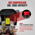 IBL DDC50TL AC50TL Industrial Air Compressor 2HP 1.5kW 50L 220–240V 2850rpm 115PSI | EnvMart