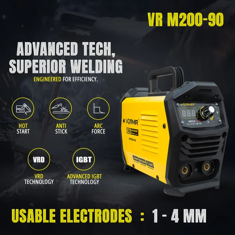 iBELL M200-90 MMA Welding Machine IGBT Inverter VRD 220V 6.1 KVA | EnvMart