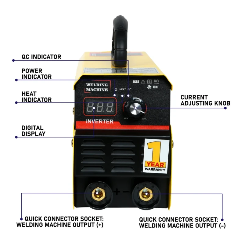 VORMIR M200-14 MMA Welding Machine 6.1KVA 200A IGBT VRD | EnvMart