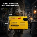 VORMIR M200-14 MMA Welding Machine 6.1KVA 200A IGBT VRD | EnvMart