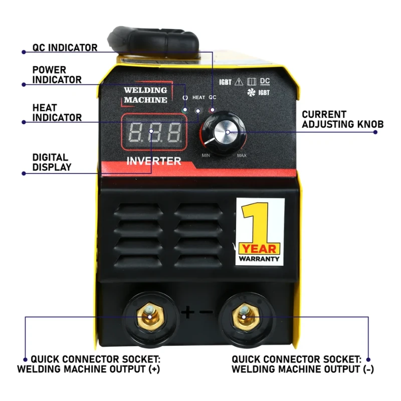 VORMIR Vormir M220-16 MMA Welding Machine 220A IGBT VRD | EnvMart