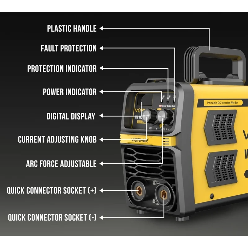 M220-14 MMA Welding Machine 220V 220A IGBT VRD Technology | EnvMart