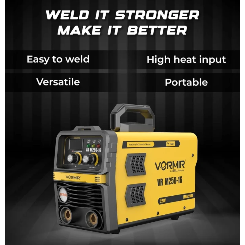 MMA Welding Machine M250-16 250A, VRD, IGBT, 220V | EnvMart