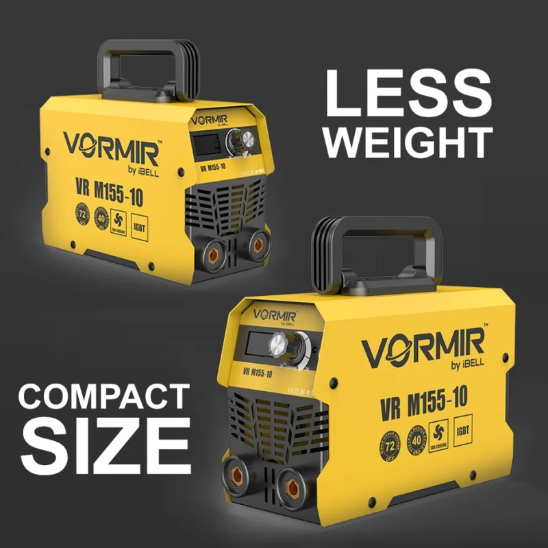 M155-10 MMA Welding Machine, 220V, 4.3 KVA, IGBT, Portable Arc Welder | EnvMart
