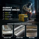M155-10 MMA Welding Machine, 220V, 4.3 KVA, IGBT, Portable Arc Welder | EnvMart