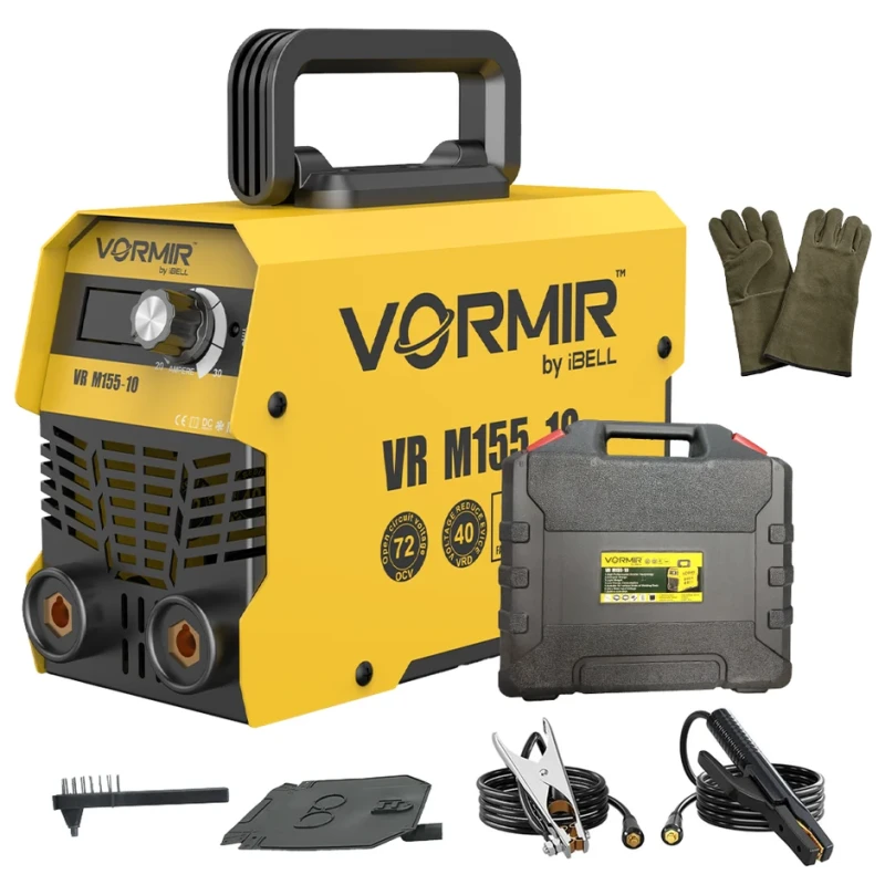 M155-10 MMA Welding Machine, 220V, 4.3 KVA, IGBT, Portable Arc Welder | EnvMart