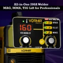 Lift Welding Machine M200-21, 200A, 220V, IGBT, VRD, MMA/MAG/TIG | EnvMart