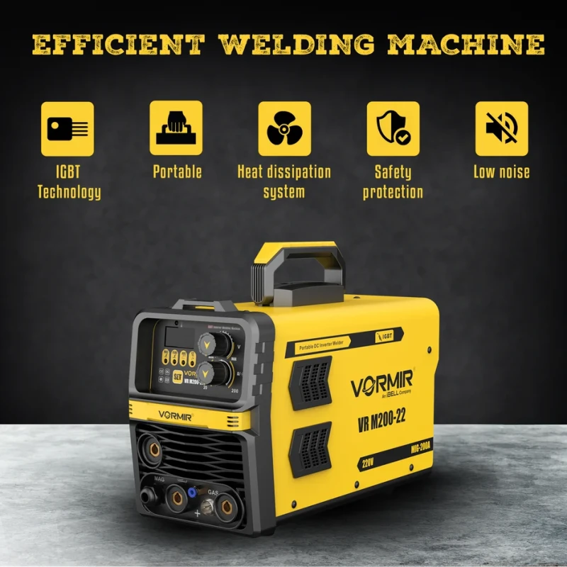 VR M200-22 Multi-Process Lift Welding Machine 220V 5 KVA IGBT | EnvMart