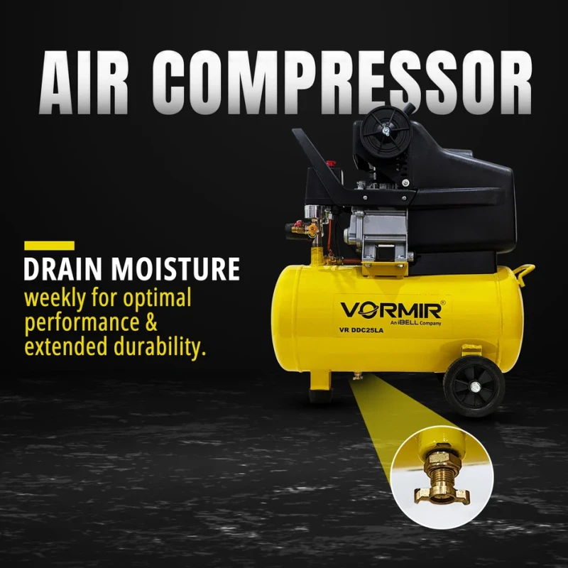 Air Compressor VR DDC25AL 2HP 24L 220V/230V/240V 115 PSI 1.5KW | EnvMart