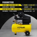 Air Compressor VR DDC25AL 2HP 24L 220V/230V/240V 115 PSI 1.5KW | EnvMart