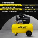 VR DDC50AL Air Compressor 2 HP 50L 220–240V 1.5 kW 2850 RPM | EnvMart