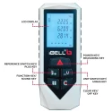 Laser Distance Meter 60m DM6002 High Accuracy Digital Rangefinder | EnvMart