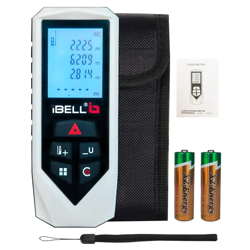 Laser Distance Meter 60m DM6002 High Accuracy Digital Rangefinder | EnvMart