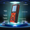 Laser Distance Meter DM50-02, 0.05–50m, ±2.0mm Accuracy, Multi-Mode | EnvMart